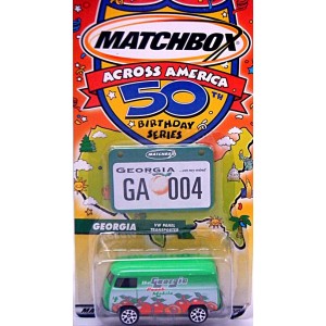 Matchbox Across America Georgia Peach VW Van