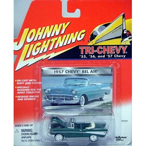 Johnny Lightning Tri-Chevys - 1957 Chevrolet Bel Air Convertible