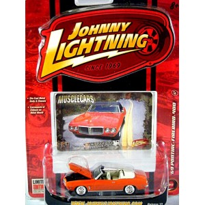 Johnny Lightning Muscle Cars - 1969 Pontiac Firebird 400 Convertible
