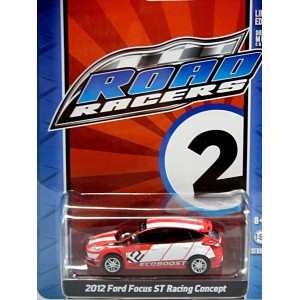 Greenlight 2012 Road Racers Series 2  2012 Ford Focus ST Racing Concept  Red 