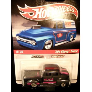 Hot Wheels Delivery - Ed Pink 1950's Chevrolet Pugnose Pickup Truck