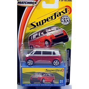  Matchbox 35th Anniversary Superfast VW Microbus Concept