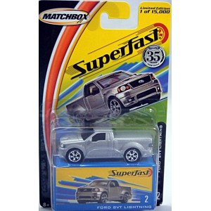 Matchbox 35th Anniversary Superfast Ford SVT Lightning Pickup Truck