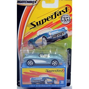 Matchbox 35th Anniversary Superfast 1957 Chevrolet Corvette