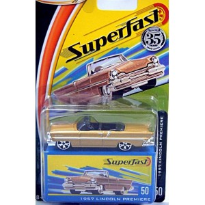 Matchbox 35th Anniversary Superfast 1957 Lincoln Premiere Convertible