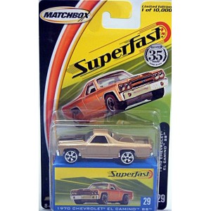 Matchbox 35th Anniversary Superfast - 1970 Chevrolet El Camino SS