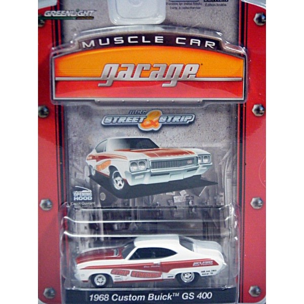 1968 Custom Buick GS 400 GREENLIGHT MUSCLE CAR GARAGE Diecast 1:64 FREE SHIPPING 