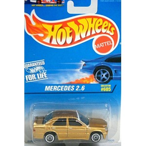 Hot Wheels - Rare Mercedes-Benz 2.6 190E Sedan