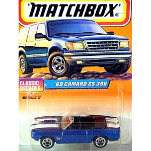 Matchbox - 1969 Chevrolet Camaro Ss-396 Convertible - Global Diecast Direct