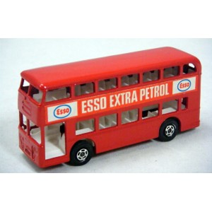 Matchbox Transitional Superfast - ESSO Extra Petrol Daimler Double Decker Bus