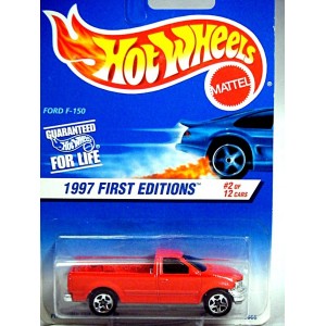 Hot Wheels 1997 First Editions Series - Ford F-150 Pickup Truck