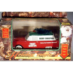 Spec Cast - Holiday Magic Series - 1955 Chevrolet Nomad Christmas Car