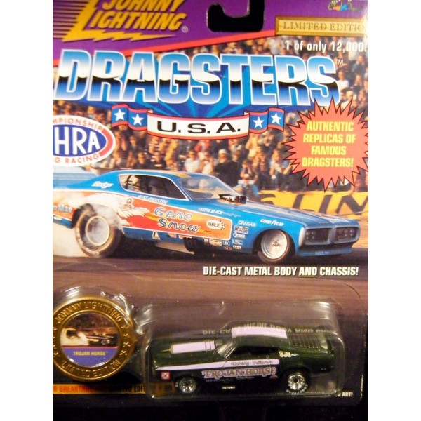 Johnny Lightning Dragsters USA 1971 Ford Mustang NHRA Funny Car ...