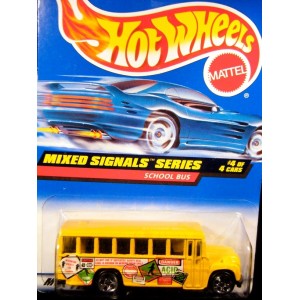 Hot Wheels Mixed Signals School Bus