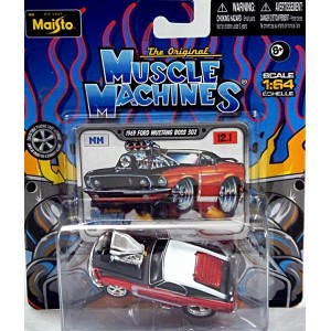 Maisto - The Original Muscle Machines Series - 1969 Ford Mustang Boss 302