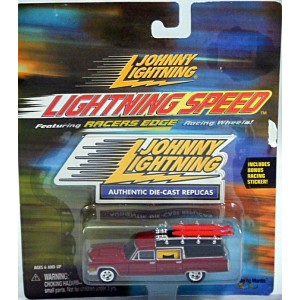 Johnny Lightning - Lightning Speed Series - "Heavenly Hearse" Cadillac Surf Hearse