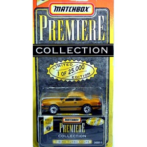 Matchbox Premiere Series - World Class - Ford Thunderbird Turbo Coupe