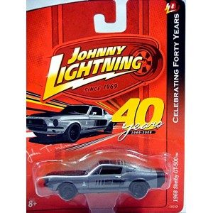 Johnny Lightning 40th Anniversary - 1968 Ford Mustang Shelby GT-500