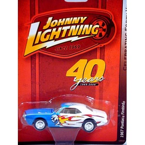 Johnny Lightning 40th Anniversary R-7: 1967 Pontiac Firebird