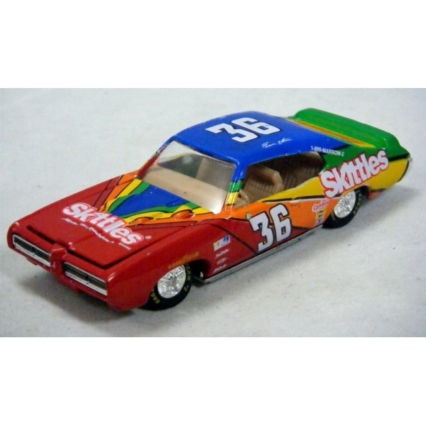 Ernie Irvan 1998 Racing Champions 1/64 #36 Skittles Chrome Chase Car Pontiac 