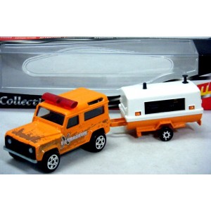 Majorette Trailers Series - Land Rover Defender with Mobile Generator
