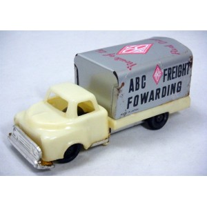Japanese Postwar Tin Toys - ABC Red Diamond Freight Forwarding Truck