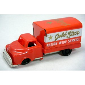 Japanese Postwar Tin Toys - Gold Star Nationwide Freight Truck