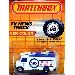 Matchbox - TV News Mobile Satellite Truck