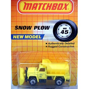 Matchbox - Chevrolet Airport Authority Snow Plow