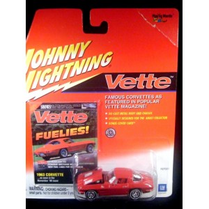 Johnny Lightning Vette Magazine – 1963 Chevrolet Corvette Stingray Split Window Coupe