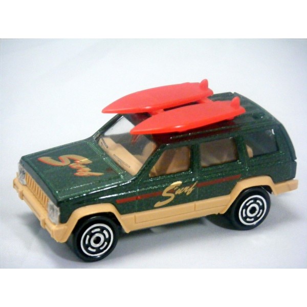Majorette Jeep Cherokee with Surfboards - Global Diecast Direct