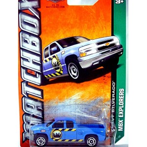 Matchbox - Chevrolet Silverado Crew Cab Contractor Pickup 