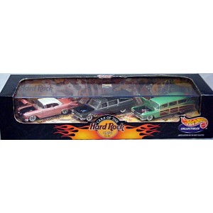 Hot Wheels Collectibles - 1988 Hard Rock Cafe Cadillac Set