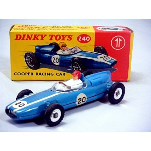 Dinky (240) - Cooper Racing Car (Red Helmet)