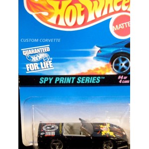 Hot Wheels Spy Print Series Chevrolet Corvette C4 Convertilbe - Global ...