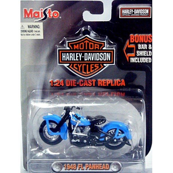 maisto moto modelo 1:24 Harley Davidson 1948 fl del 