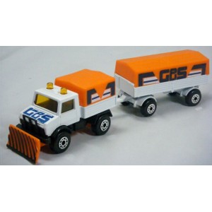 Matchbox Twinpacks - Mercedes-Benz Unimog and Trailer