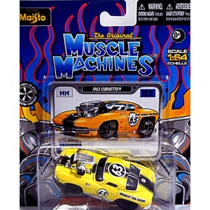Maisto - The Original Muscle Machines Series - 1963 Chevy Corvette Split Window Coupe