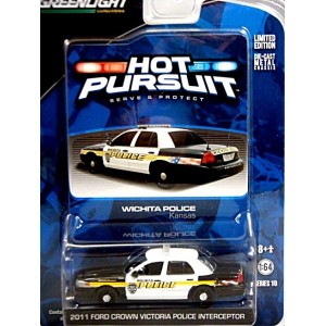 Greenlight Hot Pursuit - Wichita Police Ford Interceptor