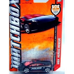 Matchbox Lamborghini Gallardo Poice HCL41-956B 1/64 