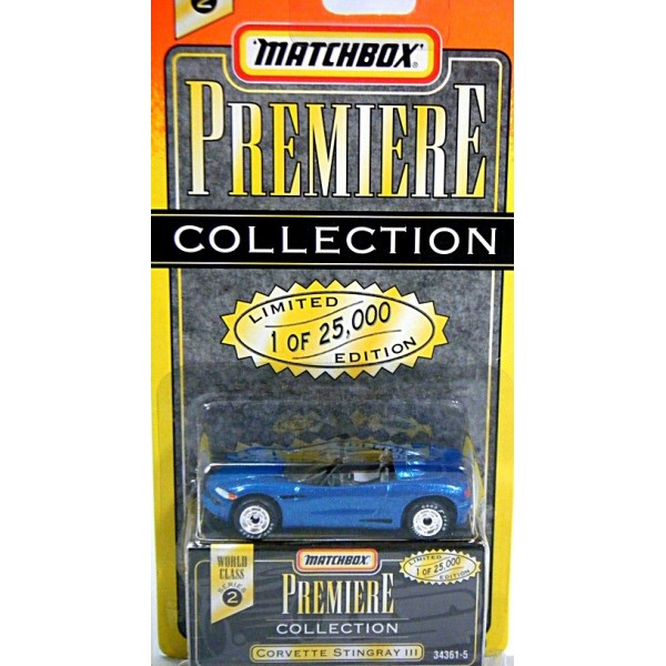 Matchbox 1992 Toronto Blue Jays Chevrolet Corvette