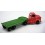 Tootsietoy - Semi Truck with Lowboy trailer