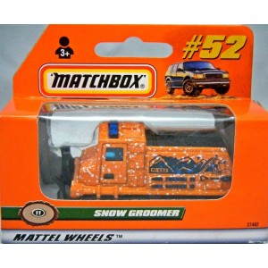 Matchbox Snow Groomer Rescue Vehicle (ROW Version)