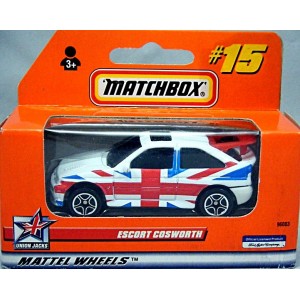 Matchbox Ford Escort Union Jack
