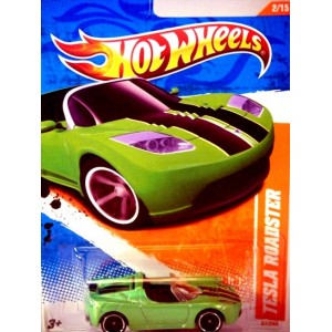 Hot Wheels Tesla Roadster - Hybrid Electric