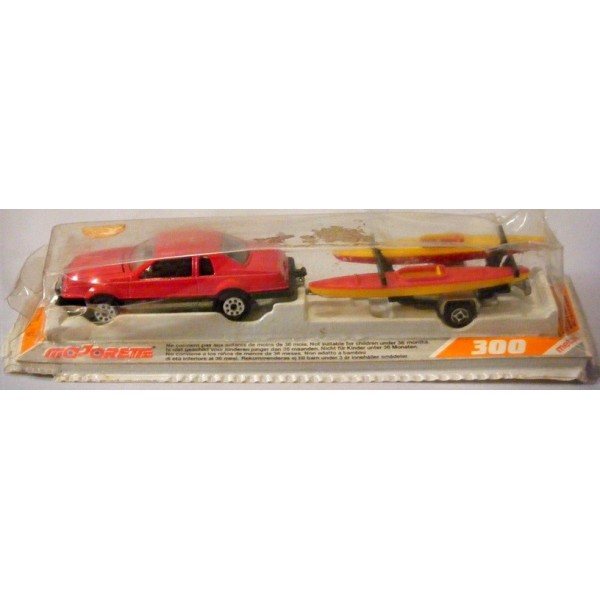 Majorette 300 Series - Ford Thunderbird and Kayak Trailer set - Global ...