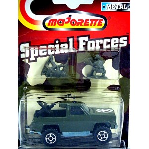 Majorette - Special Forces Series - Chevy Blazer Machine Gun Truck