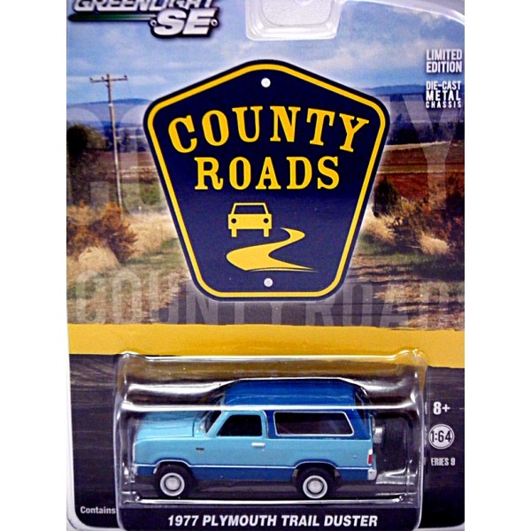 COUNTRY ROADS SERIES 5 Details about   GREENLIGHT GREEN MACHINE 1978 PLYMOUTH TRAIL DUSTER.#67