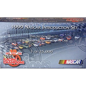 Racing Champions: 1999 Introduction NASCAR Set - Chrome Cars