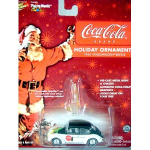 Johnny Lightning 1966 Volkswagen Beetle Coca Cola Christmas